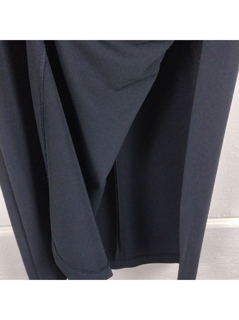 Arianna by Rachel Kaye Black Pink Embroidered Spaghetti Strap Floor Length Gown - Picture 6 of 16